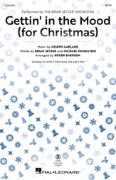 Gettin' in the Mood (For Christmas) SATB choral sheet music cover